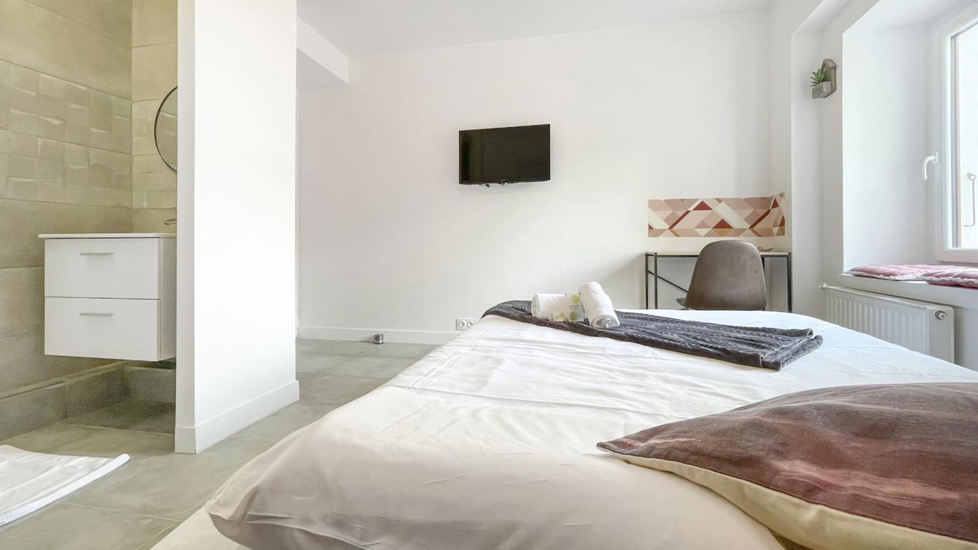 La Coloc Choco - Belle Colocation En Hypercentre / 5 Chambres Privees / Salle De Bains Privative / Proche Gare Et Tram / Wifi Et Netflix อานมาส ภายนอก รูปภาพ